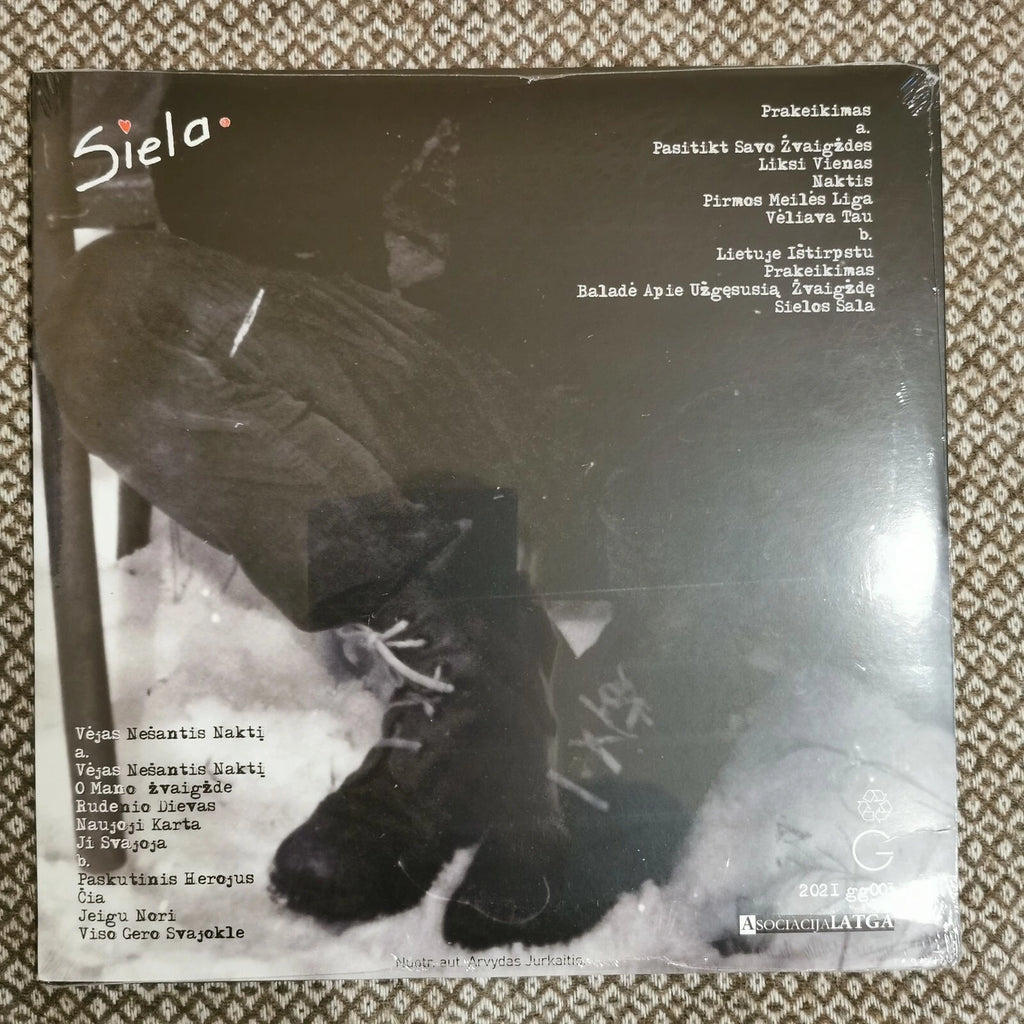 Siela – Prakeikimas | Vėjas Nešantis Naktį / Vinyl 2LP (Lithuania, Gothic) Kino