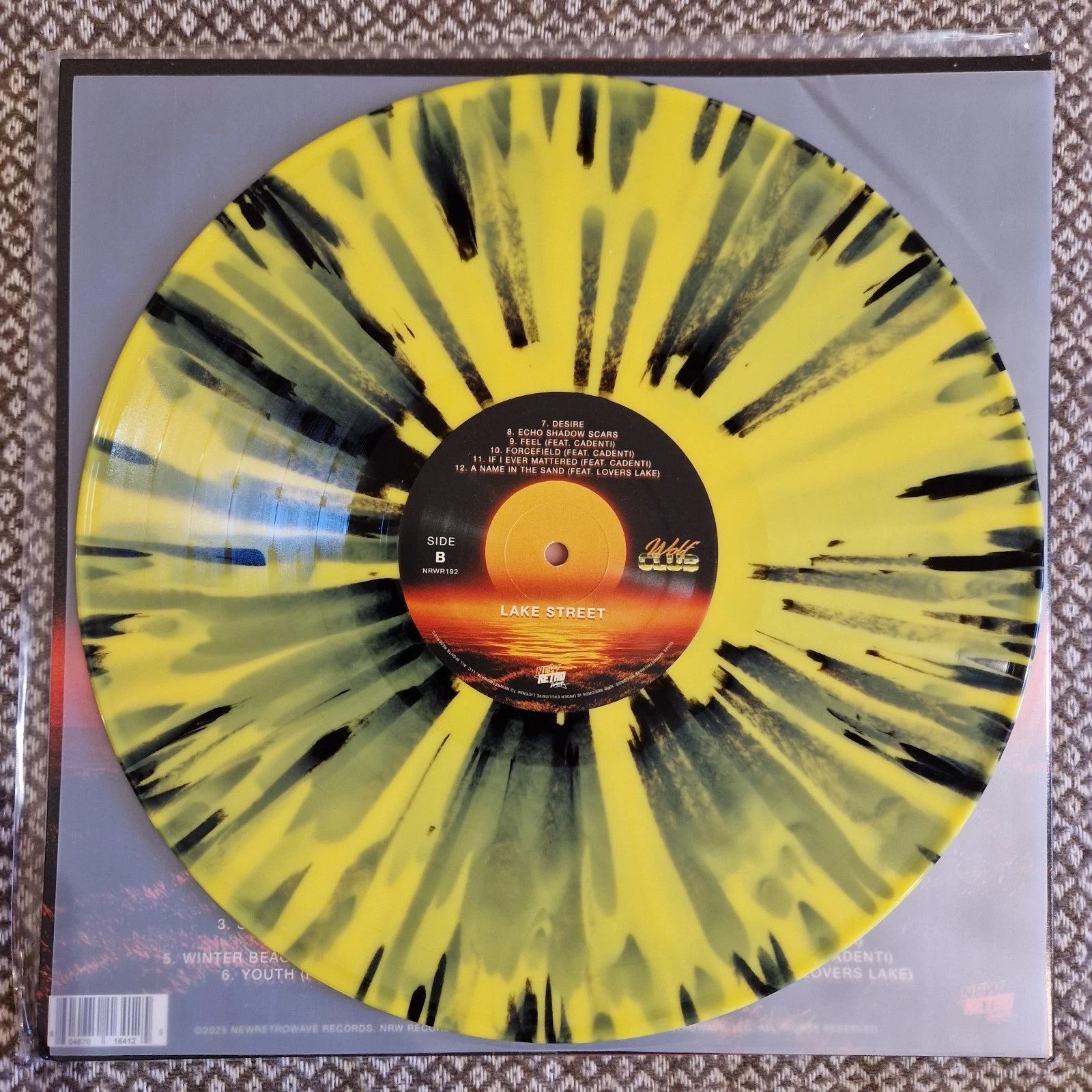 W O L F C L U B (Wolfclub) - Lake Street / Vinyl LP on SHADOW SCAR retrowave