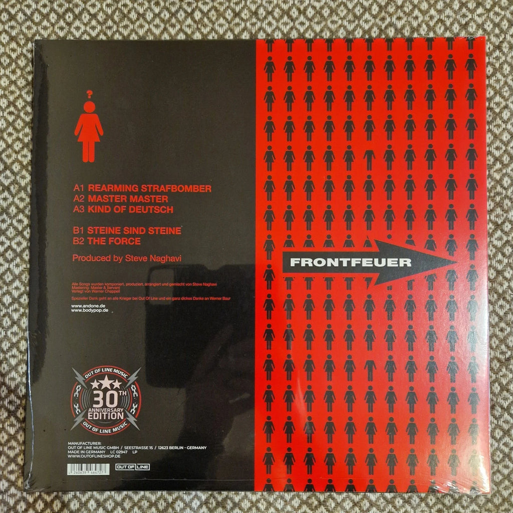 And One - Frontfeuer / Vinyl LP on Red / Black Marbled