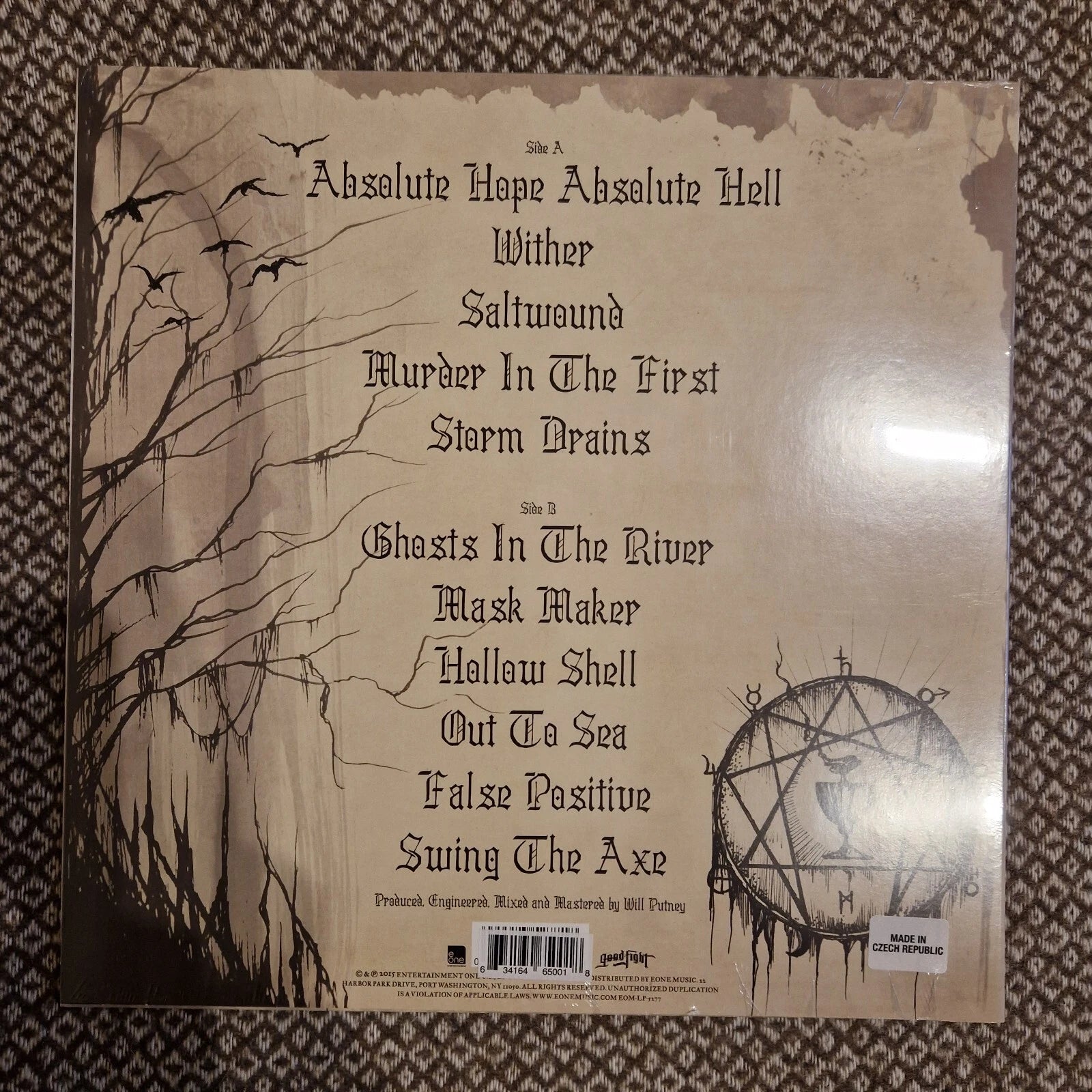 Fit For An Autopsy - Absolute Hope Absolute Hell / Vinyl LP Black and Grey Sky