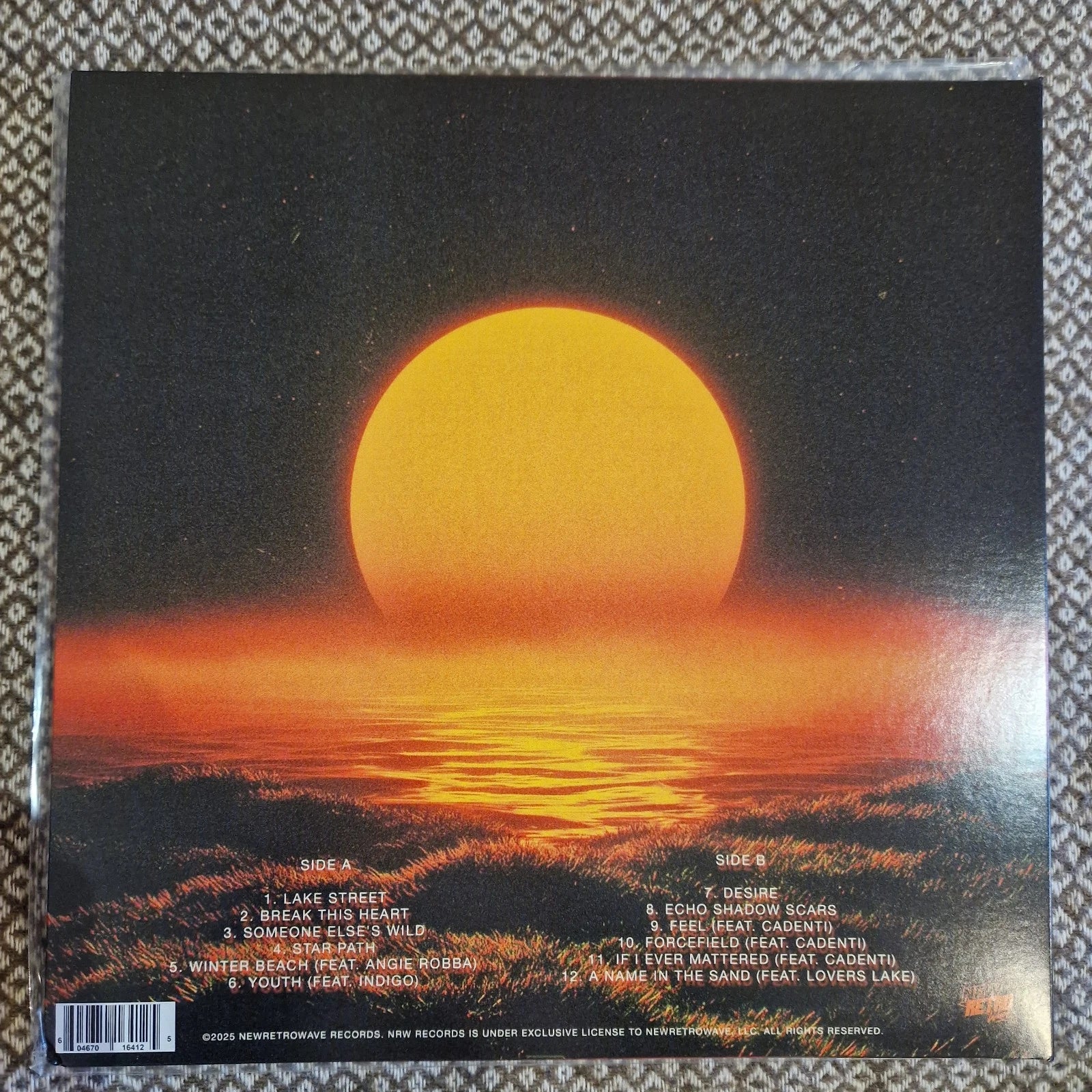 W O L F C L U B (Wolfclub) - Lake Street / Vinyl LP on SHADOW SCAR retrowave