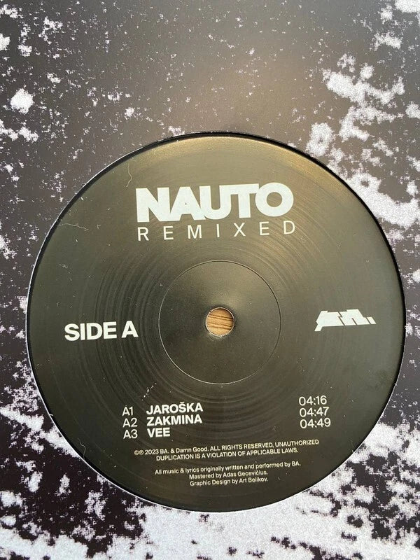 Ba. ‎– Nauto Remixed / Vinyl 12" Lithuania